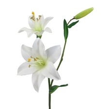 Kunstblume LILIE 60cm. Mit 2