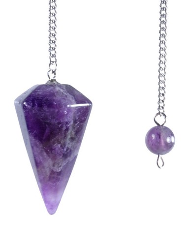 Amethyst pendel edelstein - amethyst,