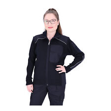 Strickjacke Modell Bundespolizei Gr. XS bis 4XL dunkelblau mit Reflexbiese