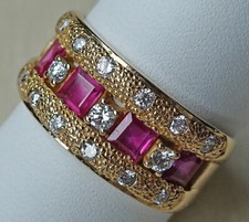 1001 Nacht Rubin Brillant Ring