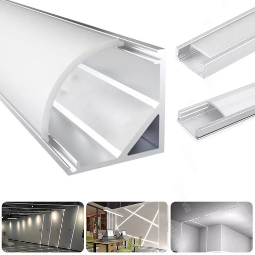 5stk led aluminium - 5stk, profil