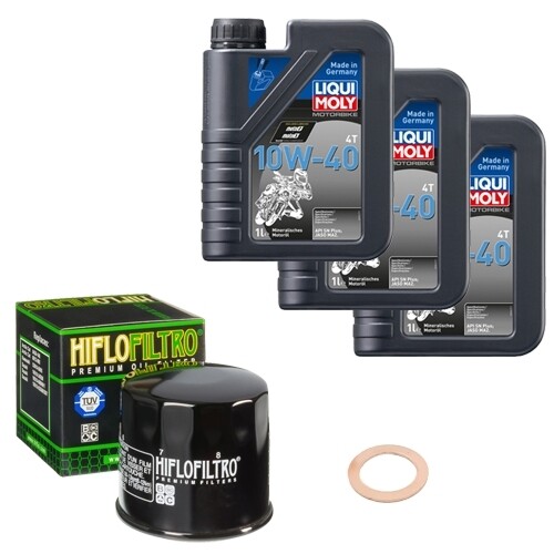 Hiflo ölfilter set - hiflo, moly