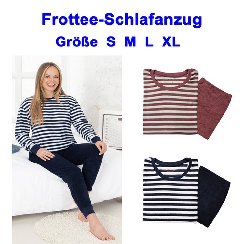 Frottee schlafanzug - frottee, da.
