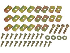 Schraubensatz mit Unterlagen komplett für Bodengruppe für VW Käfer Karmann Typ3