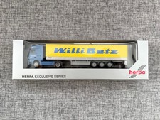 HERPA  Mercedes-Benz Actros LH Planen-Sattelzug "Willi Betz"