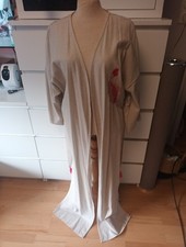 Damen Kimono Goldfisch Gr. M Leinen/Viscose/Baumwollmix Neu Beige Meliert