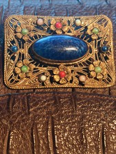 Brosche Art Deco,Gablonz