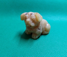 Figur Hund Bernstein aus der Ostsee Naturbernstein handgeschnitzt ca. 26,0 g