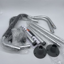 VEVOR Toiletten Aufstehhilfe Toilettensitzerhöhung Armlehne 45–55 cm / 67-77 cm 