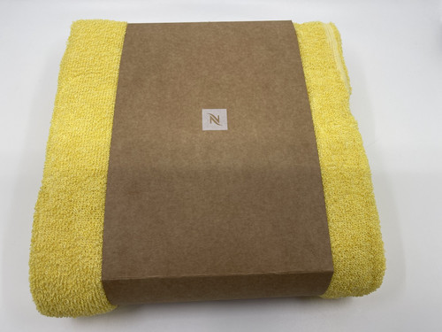 Nespresso beach towel yuzu - "beach,