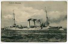 AK SMS "München", Kaiserliche