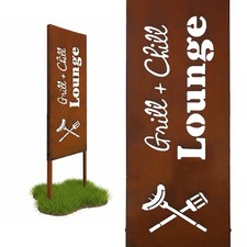 Edelrost Gartendeko Beetdeko