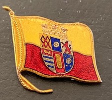 antiker emaillierter Pin