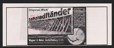 ASCHAFFENBURG, Werbung 1935, Wagner & Neher Fahrrad-Ständer