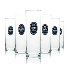 12x Gaffel Bier Glas 0,25l
