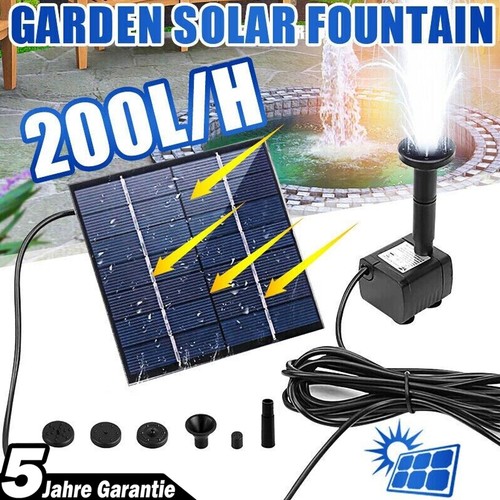 Solar pumpe teichpumpe - solar,