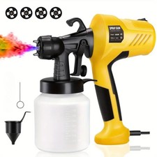 800ML Elektrische Spritzpistole Lackierpistole Farbspr hsystem Farbspritzpistole