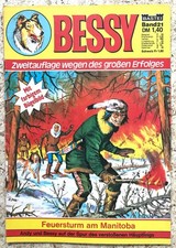 BESSY - Band 21 - Feuersturm am Manitoba - Bastei - Comic Sammlung