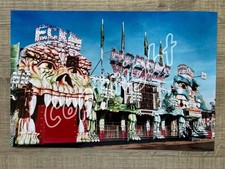 XXL Foto Geisterbahn HORROR VISION Eckl 1996 - Kirmes Schausteller Modellbau