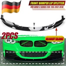 Front Spoiler Lippe Stoßstange Schwarz Für BMW 3er F30 F31 2012 2013 -2018 DE