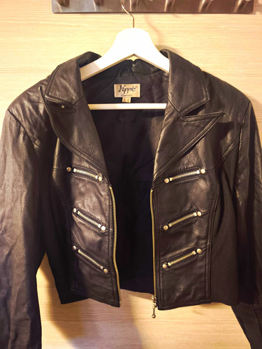 Yippie damen lederjacke biker - yippie,