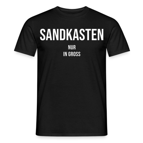 Sandkasten nur gross - nur,