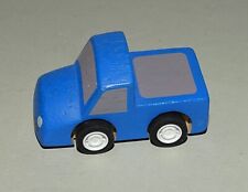 Plan City Toys Holz Auto Pickup blau