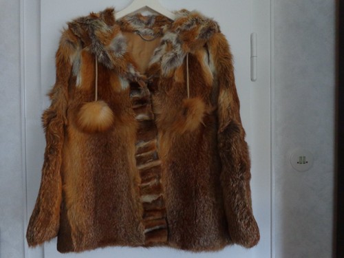 Fuchs pelz rotfuchs jacke - fuchs,