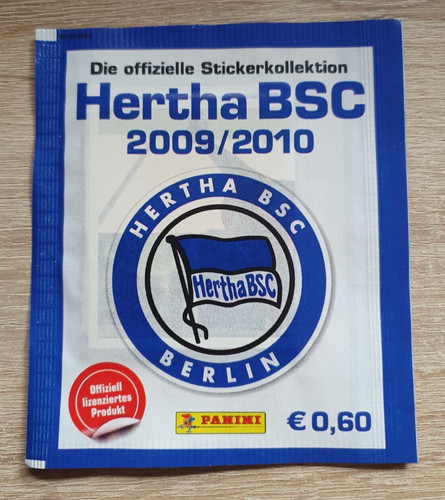 Panini tüte hertha - tüte, bsc