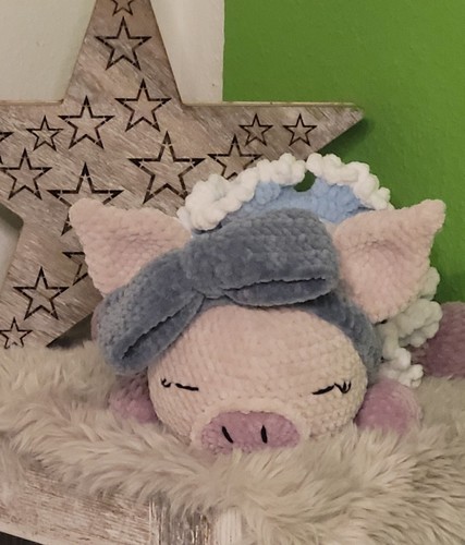 Großes schlafendes amigurumi - großes,