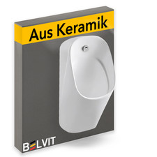 Urinal Pissoir Keramik Weiß