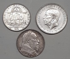 3 Silbermünzen Schweden - 2