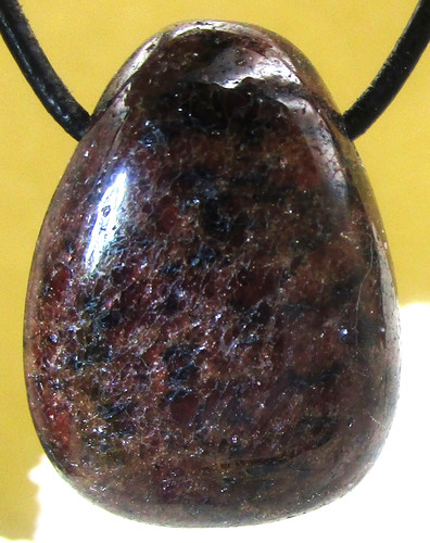 Granat trommelstein - granat, xl