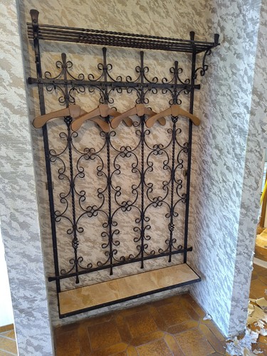 Schmiedeeiserne garderobe - schmiedeeiserne,