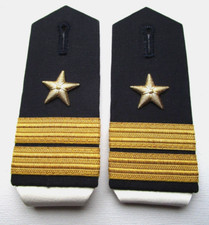 Schulterklappen Marine Hemd