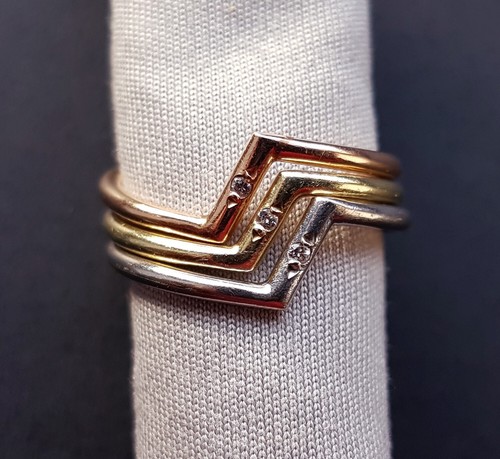 3er ring 585 gold - 3er,