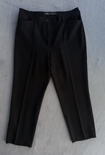 Wunderschöne SCHWARZE Stoff Hose TONI Steffi Slim Fit Gr. 42 Toller Zustand