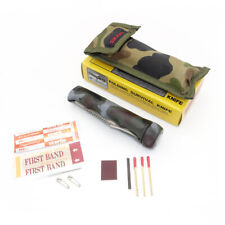 SURVIVAL KLAPPMESSER & TASCHE Taschenmesser Outdoor Camping Kompass Angel Messer