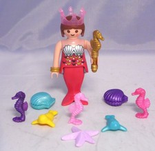 PLAYMOBIL Meerjungfrau Nixe Muscheln Krone Seepferdchen Seestern Robben #3