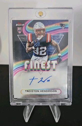 2025 topps finest nfl treveyon - nfl,