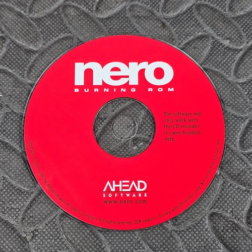 Nero burning rom ersatz - burning, cd