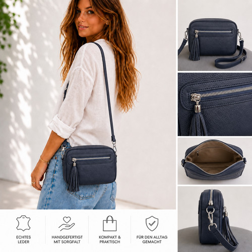 Damen leder handtasche - damen,