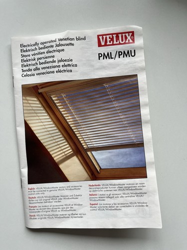 Velux jalousette pml - velux, pml/pmu