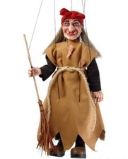 Marionette Hexe -