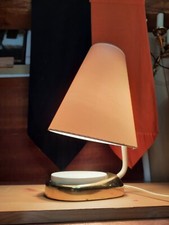 Lengefeld Tischlampe DDR 60er im Stil von Marianne Brandt für Ruppel Werke 