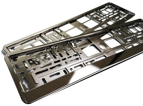 Kennzeichenhalter chrom - 2,