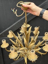 Vintage Kronleuchter vergoldet