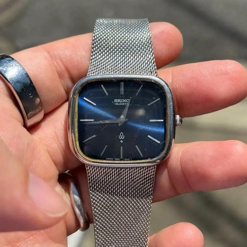 Seiko chariot 7820 5030 - seiko, navy