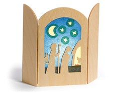 OSTHEIMER 5520030 Transparentbild Motiv Einkehr im Stall