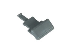 Graue Taste Drücker Knopf